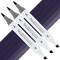 Artfinity Sketch Marker Sets - Set of 3 - Grayish Violet BV7-6, Vibrant, Professional, Dye-Based Alcohol Markers for Artists, Drawing, Travel, & More